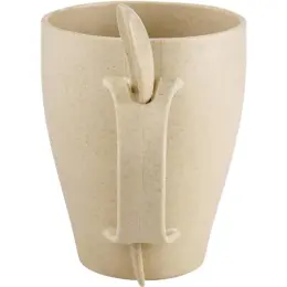 Okiyo Kawai Wheat Straw Mug & Spoon Back